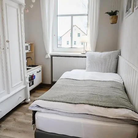 Urlaubsfreude Biedermann Haus Gluecksstein Ferienwohnung Smaragd Bad Schandau Buitenkant foto